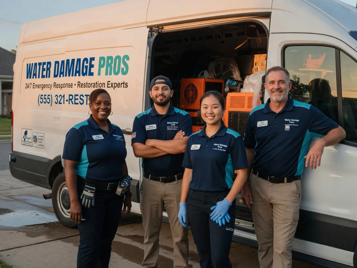 Water Damage Restoration company in Romayor, TX