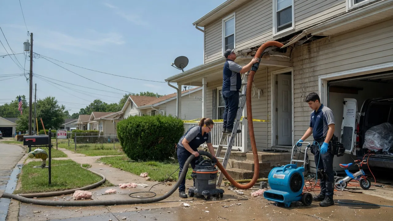 Water Damage Restoration in Romayor, TX near me